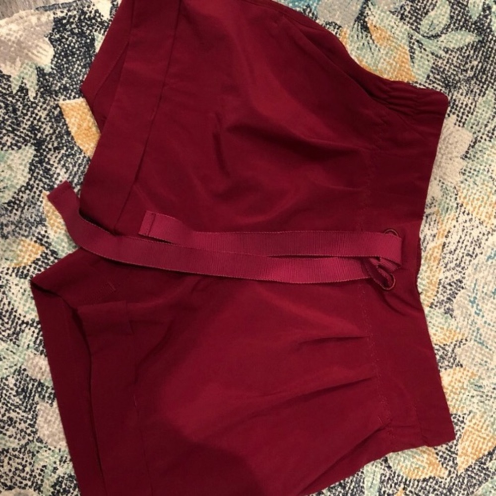 Dark Red lululemon shorts size 2